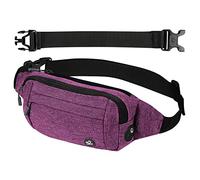 Waterfly Riñonera Hombre Mujer Deportiva: Riñoneras de Cintura con Cinturón Extra Extendido para Marcha Bici Viajes Correr Senderismo al Aire Libre Deporte