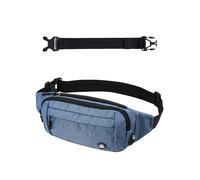 WATERFLY Riñonera para hombre y mujer: pequeña riñonera deportiva Bum Hip Bag hombres mujeres cintura Fanny Pack con correa de extensión para viajes, senderismo, entrenamiento de perros al aire libre