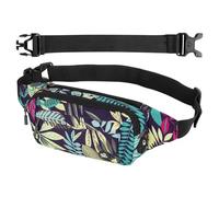 WATERFLY Riñonera para hombre y mujer: pequeña riñonera deportiva Bum Hip Bag hombres mujeres cintura Fanny Pack con correa de extensión para viajes, senderismo, entrenamiento de perros al aire libre