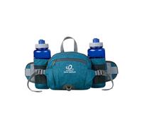 Waterfly Riñonera Running Deportiva Impermeable Multifuncional Bolso de Cintura con Portabotellas para Correr Senderismo Ciclismo para Hombre Mujer (Azul Verdoso)