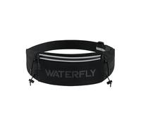 Waterfly Riñonera Running Hombre Mujer: Cinturón para Correr Rinonera Transpirable Runner Belt Porta Dorsal Bolso Cinturon Deporte Movil para Viajar, Trotar, Al Aire Libre Negro