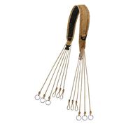 Waterfowl Duck Call Lanyard, 12 anillos Hunting Carrier Strap, Multi-Use Accessories for Turkey, Mallard, Squirrel, Geese, and Bird, Comfortable Hunting Gear for Outdoors, Waterfowl Enthusiasts