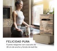 Watergate fuente de jardín in/outdoor bomba de 15W