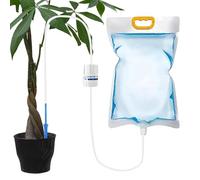 Watering Bags for Plants, Automatic Watering System, Adjustable Drip Irrigation, 3.5L Capacity, 39.3 Inch Hose, Perfect for Flower Pots, Bonsai, Gardening, Indoor, Patio, Balcony, Greenhouse,