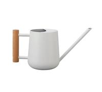 Watering Can, Watering Pot Stainless Steel 900ml Capacity, Long Spout Watering Can for Small Plants and Potted Plants Outdoor Gardening (White)