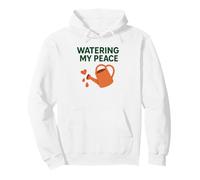 Watering My Peace Self, Care Mindfulness Motivational Garden Sudadera con Capucha