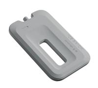 Waterless Ice Box - Food Grade Reusable Ice Pack | Refrigerated IceCrystal Plate | Air Conditioner Fan Cooling Lunch Box Cooler Grey IcePlate For Picnic Travel Work Office Long Lasting Cold Storage