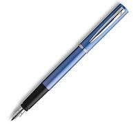 Waterman Allure Allure pluma estilográfica | lacado azul | plumín mediano | tinta azul | estuche de regalo