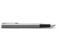 Waterman Allure - Pluma estilográfica cromada CT + 6 cartuchos de tinta