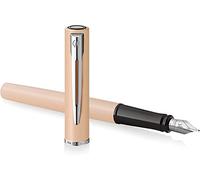 Waterman Allure - Pluma estilográfica pastel con cartucho y bolígrafo borrador (naranja pastel)