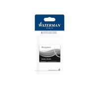 Waterman cartuchos de tinta para plumas estilográficas | largos | negro intenso | paquete de 8 | en blíster