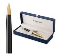 Bolígrafo Waterman Hémisphère | Colección Opera | Negro y dorado | Estuche de regalo
