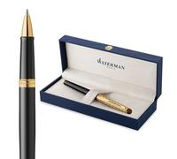 Bolígrafo roller Waterman Hémisphère | Colección Opera | Negro y dorado | Estuche de regalo