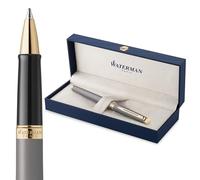 Waterman Hémisphère Pluma estilográfica | La Edición Discreta | Gris piedra | plumín mediano de acero inoxidable | estuche de regalo