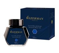 Waterman tinta para pluma estilográficaazul serenidadfrasco de 50 ml