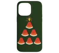 Watermelon Christmas Tree For Healthy Vegetarian Cute Xmas Carcasa para iPhone 14 Pro MAX