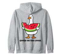 Watermelon Goose Kids Who Love sandía Fruit Vegans Girls Sudadera con Capucha