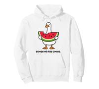 Watermelon Goose Kids Who Love sandía Fruit Vegans Girls Sudadera con Capucha