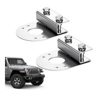 Watermelon Light Bracket | Stainless Steel No Drilling Rack | 2 Pieces Turn Signal Mounting Holder For Truck Semi-Truck SUV Automotive Vehicle Car Parking Driving