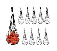 Watermelon Net For Trellis | 10-Piece 60cm Watermelon Support Net Cantaloupe Sling Healthy Growth,Fruit Growing Bag For Cantaloupe Pumpkin Cucumber Planting Raised Bed Garden Harvest