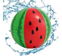 Watermelon Pool Ball, 29.52 Inch PVC Large Inflatable Float, Fruit Watermelon Beach Ball For Kids Adults Water Park Vacation Lake Backyard Garden Picnic Birthday Party Summer Camp Use Water Play Toy
