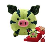 Watermelon Shape Figure Interactive Music Plush Light Up Singing Toy