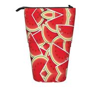 Watermelon Slice - Estuche retráctil vertical para lápices, caja organizadora de oficina para adultos