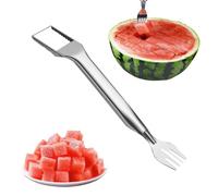 Watermelon Slicer Cutter Tool Handheld - 2 In 1 Fork Pro Max | | Multifunctional Fruit Knife, Stainless Steel Corer, Kitchen Gadget, Cooking Utensil Hardware Supply Pro Max