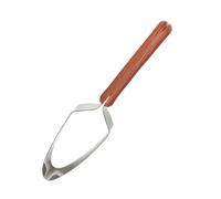 Watermelon Slicer Tool, Triangle Fruit Cutter, Wooden Handle Knife Stainless Steel Design, for Home Cooks Chefs Bbq Dorm Rv Apartment Restaurant Camping Picnic Birthday Gatherings Use 9.45x1.77 Inches