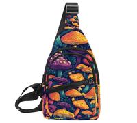 Watermelon with The Sun Sling Bag para mujeres y hombres, bolsa cruzada de hombro, mochila riñonera, bolsa de viaje, Multicolor 14, 11.8x7x1.5in/30x18x4cm