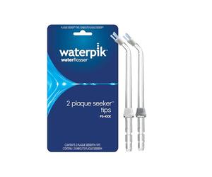 Waterpik Boquilla para Buscador de Placa, Boquilla de Repuesto para Limpiar Implantes, Coronas y Puentes; compatible con Irrigadores WP-450 o WP-100, Pack de 2 (PS-100E)