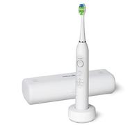 Waterpik Sensonic Cepillo de Dientes Sónico Eléctrico, Blanco | Con 3 modos de higiene, Batería recargable, Estuche de viaje, Cargador USB