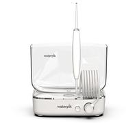Waterpik Sidekick - Irrigador dental portátil perfecto para viajes y hogar, blanco/cromado