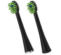 Waterpik Sonic-Fusion - Cabezales de recambio para cepillo de filtrado, color negro y cromado