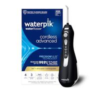Waterpik Water Flosser Limpiador de dientes con sistema de limpieza de dientes Negro