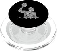 Waterpolo Player Word Cloud Water Polo Jugadores Entrenador PopSockets PopGrip para MagSafe