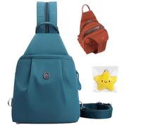 Waterproof 2-Way Commuter Bag, 2025 New Convertible Backpack Tote, Anti-Theft Crossbody Bags for Women, Switch Between Shoulder Bag and Backpack, Lightweight & Durable (Light Blue)