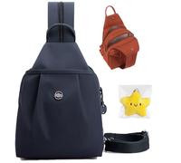 Waterproof 2-Way Commuter Bag, 2025 New Convertible Backpack Tote, Anti-Theft Crossbody Bags for Women, Switch Between Shoulder Bag and Backpack, Lightweight & Durable (Blue-Gray)