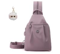 Waterproof 2-Way Commuter Bag, Convertible Backpack Tote Crossbody for Women, Large Capacity Anti-Theft Travel Bag (Pink)