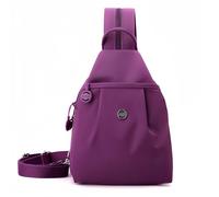 Waterproof 2-Way Commuter Bag - Convertible Travel Bag, Oxford Large Capacity Anti-Theft Shoulder Bags for Work & Travel (Purple)