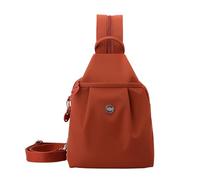 Waterproof 2-Way Commuter Bag with Anti-Theft Design, Convertible Travel Backpack Tote for Daily Commuting, Urban Life (Orange)
