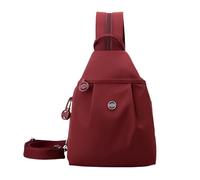 Waterproof 2-Way Commuter Bag with Anti-Theft Design, Convertible Travel Backpack Tote for Daily Commuting, Urban Life (Red)