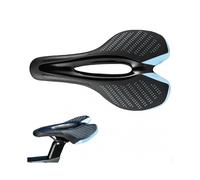 Waterproof bicycle seat cover cushion, breathable, hollow hole, nonslip, padded, for men and women, blue