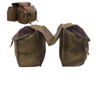 Waterproof Bike Tool Bag - Canvas Pouch Storage Bag For Motorbike Scooter Biking and Touring Travel Organizer | Commuting, Road Trip, Urban Riding, Cycling Use Compact