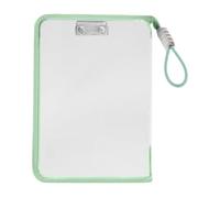 Waterproof Book Sleeve, Clear Pouch Bag, Protective Storage Organizer, Sturdy File Holder Design, Stationery Carrying Case for Classroom, Student, Documents, Planner, Notebook, 12.99x9.06x1.18 inches