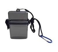 Waterproof Box Container Clip (for Scuba Diving Snorkel Kayak Gray)