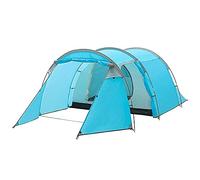 Waterproof Camping Tunnel Tent for 4 Person with Footprint Tarp Easy Instant Pop Up Tent Automatic Hydraulic Rainproof Tent with Rain Fly