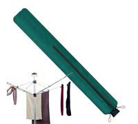 Waterproof Clothesline Cover Outdoor - Heavy Duty Zippered Protector | Sun Shield Rainproof Cover For Garden, Balcony, RV, Camping, Cruise, Hotel, Laundry Yard, Clothes Rope Drying Line