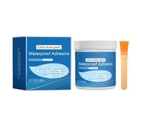 Waterproof Coating - 150g Anti-Leakage Agent | Transparent Bonding Sealant, Invisible Waterproof Liquid Glue With Brush For Roofs Walls Shower Bathroom Tile Exterior Leak Repair Accessories