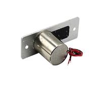 Waterproof DC12V Electric Drop Bolt Door Lock 3/5 Wires Time Delay Induction Auto Electronic Cylinder Lock Feedback